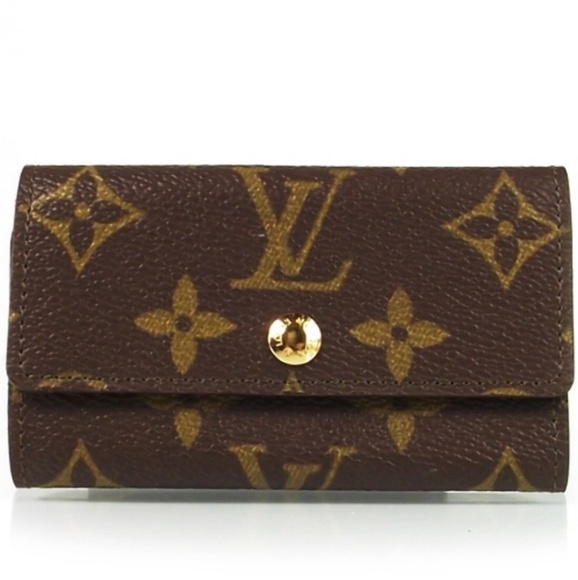 Louis Vuitton Accessories - 🌿Louis Vuitton Tri-fold 4 Ring Key Holder